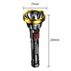 LED Flashlight Multifunctional Waterproof Flashlight Searchlight USB Charging Handheld Lantern Power Display Outdoor Accessories