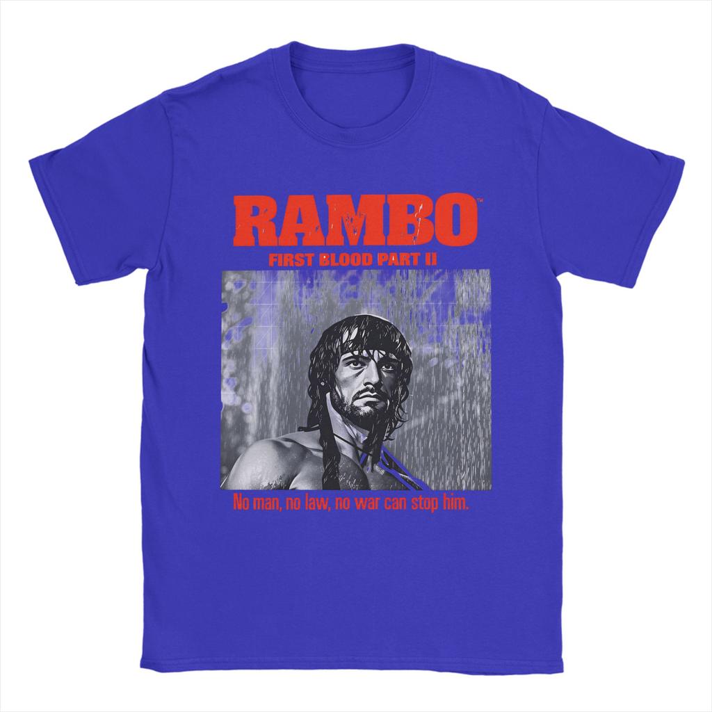 Rambo First Blood John In Ravine I Didnt Do Anything Cotton TShirt For Mens  Leisure Tee Shirt Oversize Casual Clothing