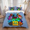 Characters Adventure Print 3Pcs Bedding Setduvet Cover With 2 Bedropillowcase Home Birthday Gift