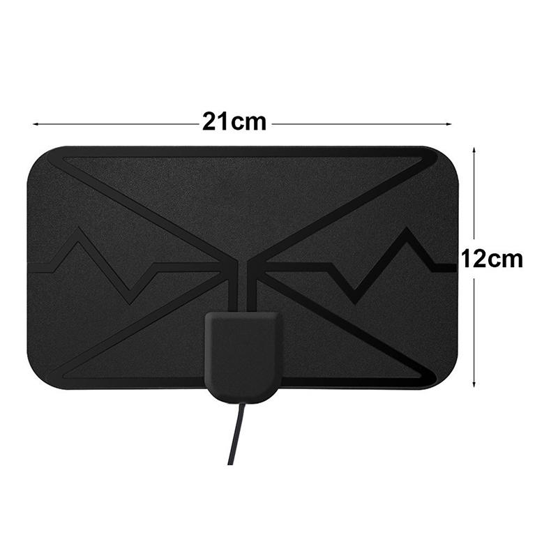 Antena Smart TV 4K Antena Telewizji Cyfrowej 25dB Cyfrowa Dvb-T2 1080P Antena Ze Wzmacniaczem Booster Do Kamperów Łodzi Na Kemping