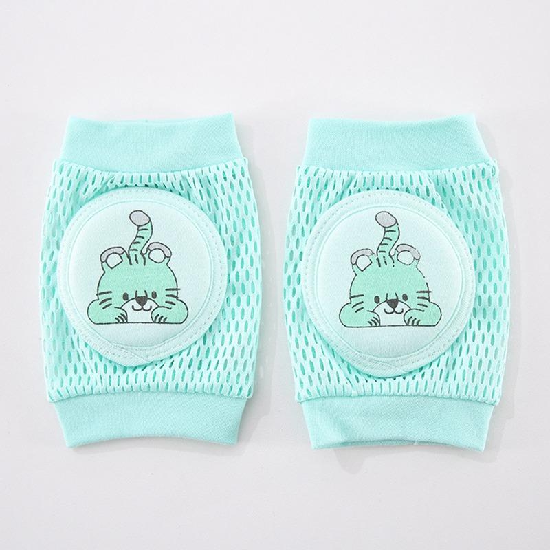 

Детские наколенники, детский наколенник, дышащая сетка, наколенники для детей, ползающих, идущих, наколенники для младенцев и малышей tiger зелёный