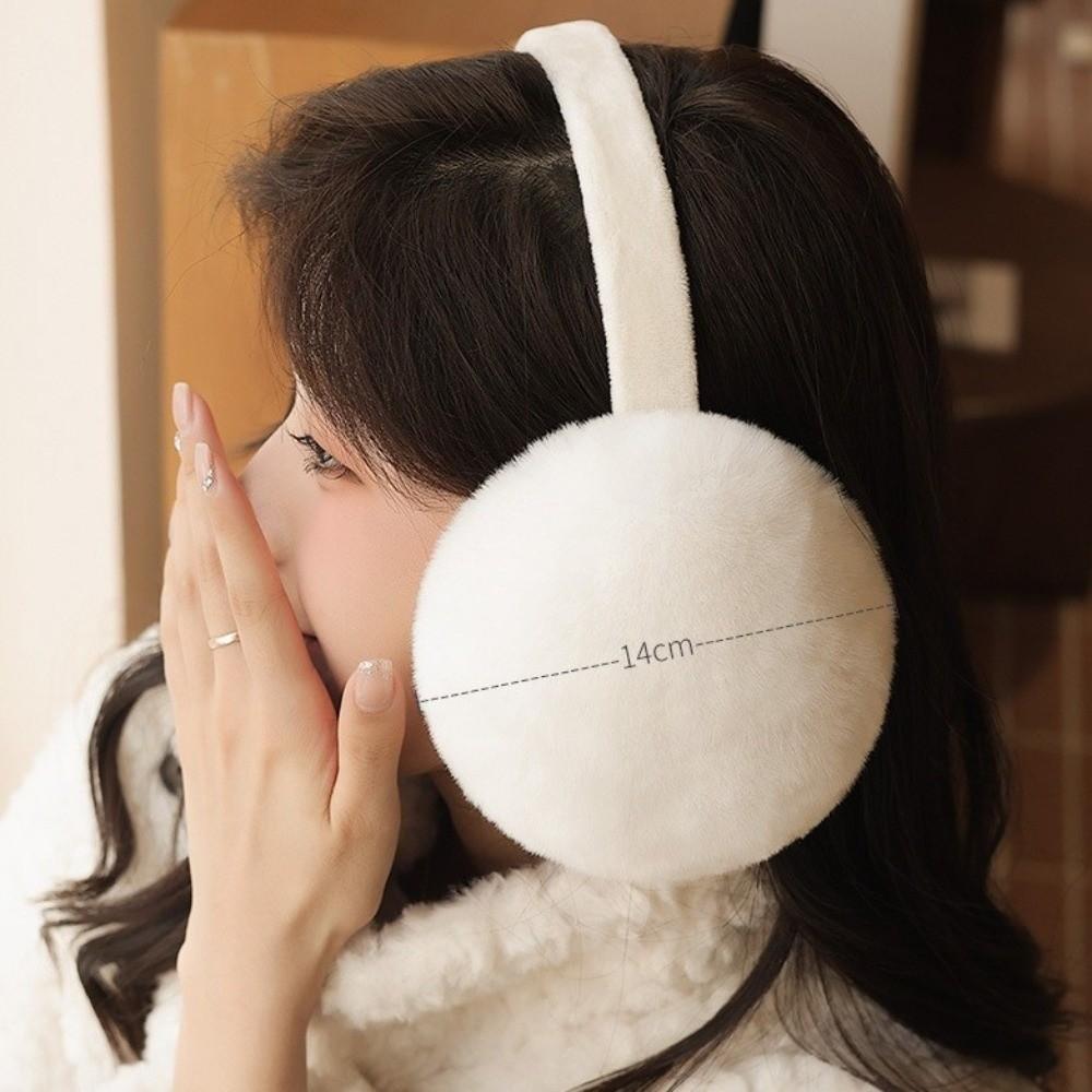 Faux Fur Plush Earmuffs Warm Earflap Protection Fashion Winter Earmuffs for Men Women