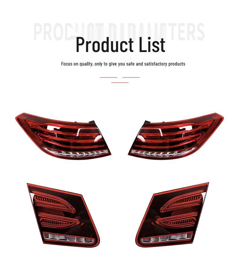 14-16 Mercedes-Benz W207 Rear Taillight Assembly: Inner Brake & Reversing Light (2079063300)