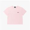 ApeSSe Cohbq F26390 Flg RoSe Poudre Bordeaux Vpc Boxy Petit Crop Women S Short Sleeve Tee