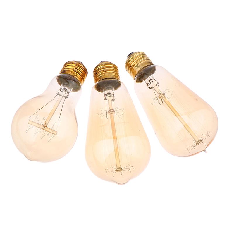 Bec retro galben 220V 110V E27 40W bec incandescent cu LED vintage pentru decor acasă lampă vintage