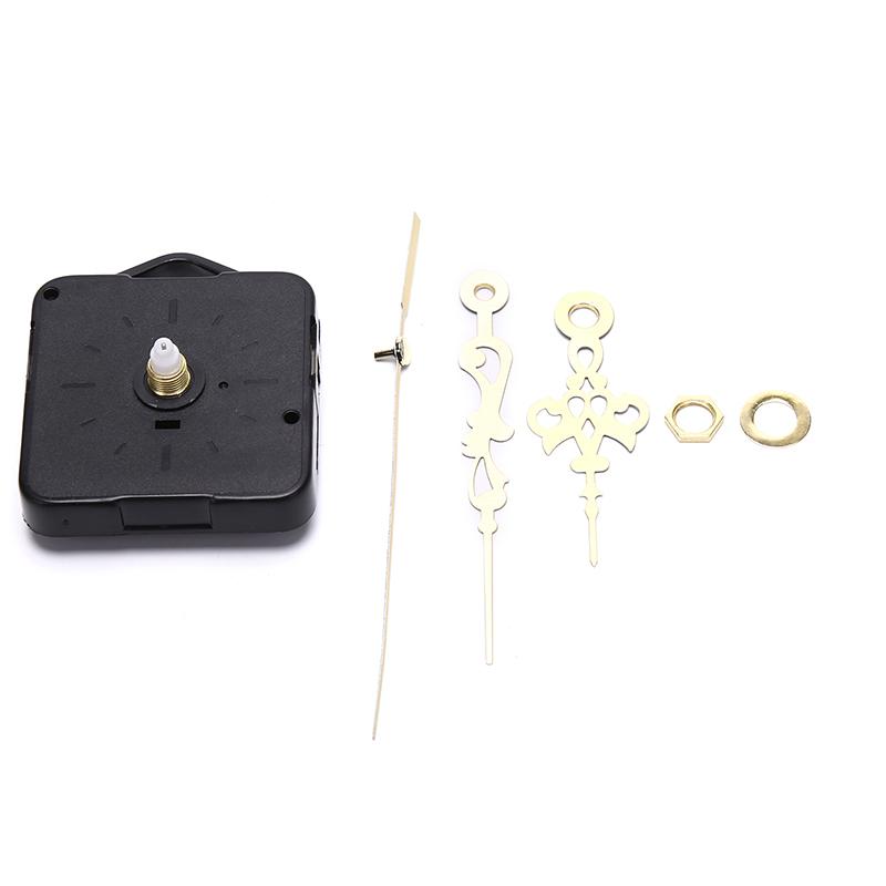 Quartz Clock Movement Mechanism Hands Wall Repair Tool Parts Silent Kit Set Diy