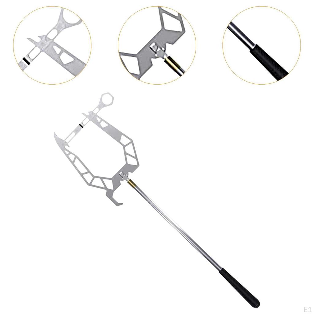 Dockhaken Kabeldrahtführung Teleskopboot Mehrzweck Rostfrei Bootszubehör für