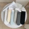 Polka Dot Lace Stack Socks Mid-Leg Socks Trendy Simple Girl Summer Thin Student Stockings