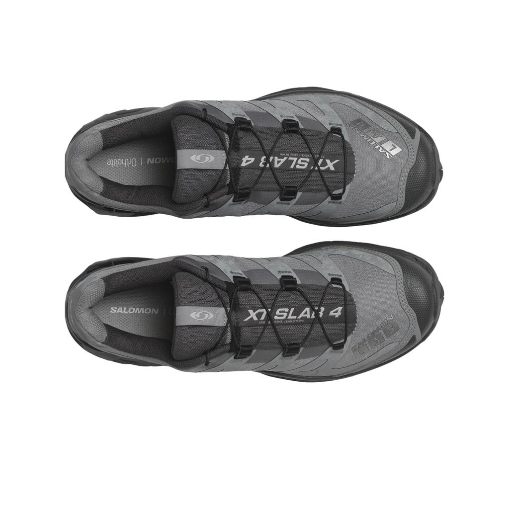 SALOMON XT-4 OG Protective Monument Asphalt Unisex Sneakers Grey Footwear-Silver L47876900
