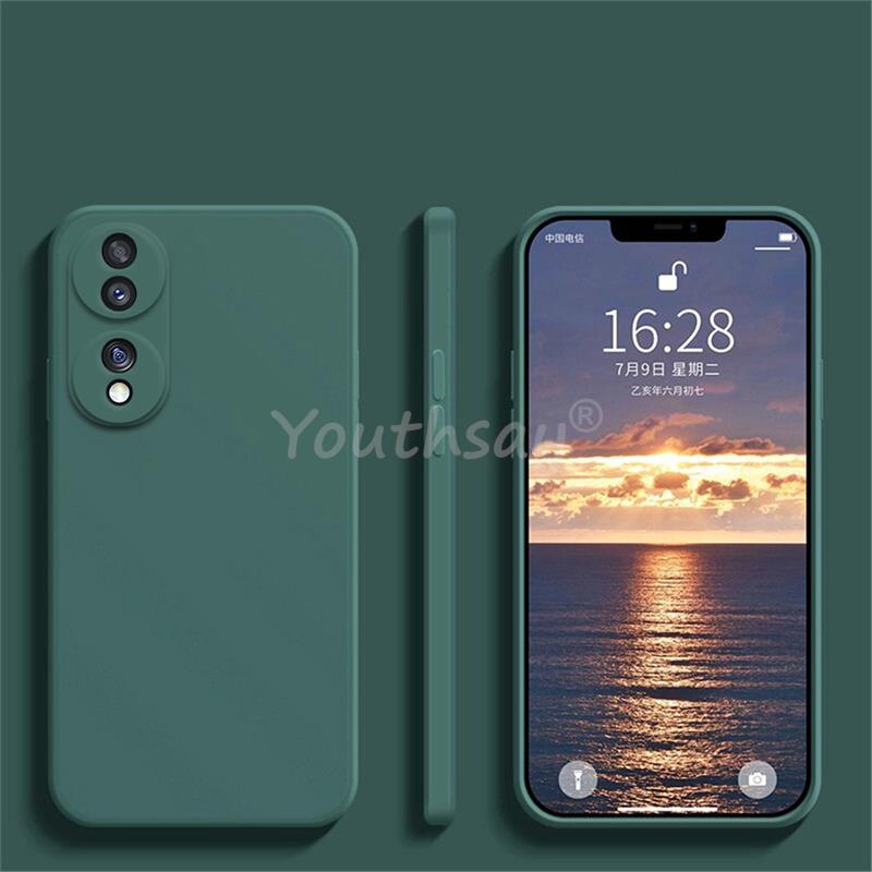 Für Honor 90 Hülle Für Honor 90 70 Lite 50 Pro Hülle Silikon Plain Soft TPU Protector Gummi Telefonabdeckung Honor 90 Hülle