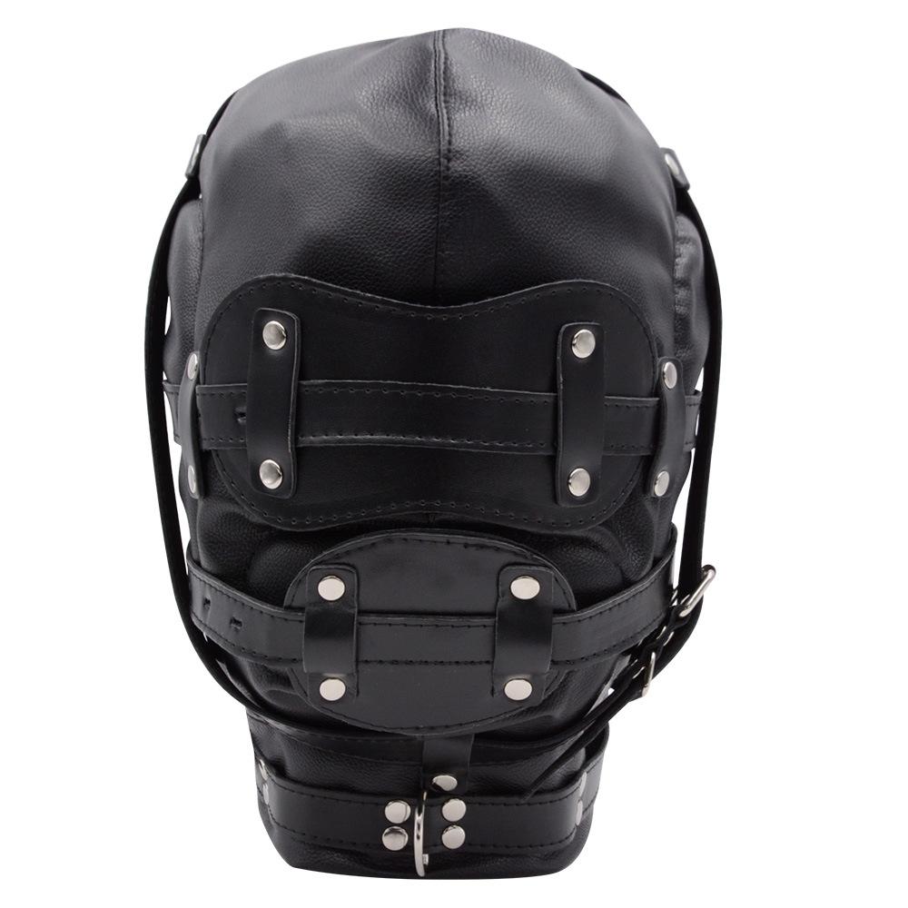 SM Head Set Mask Erotic Tempering Torture Device Phallus Mouth Plugs Adult Products Husband And Wife Alternative Sex Toys