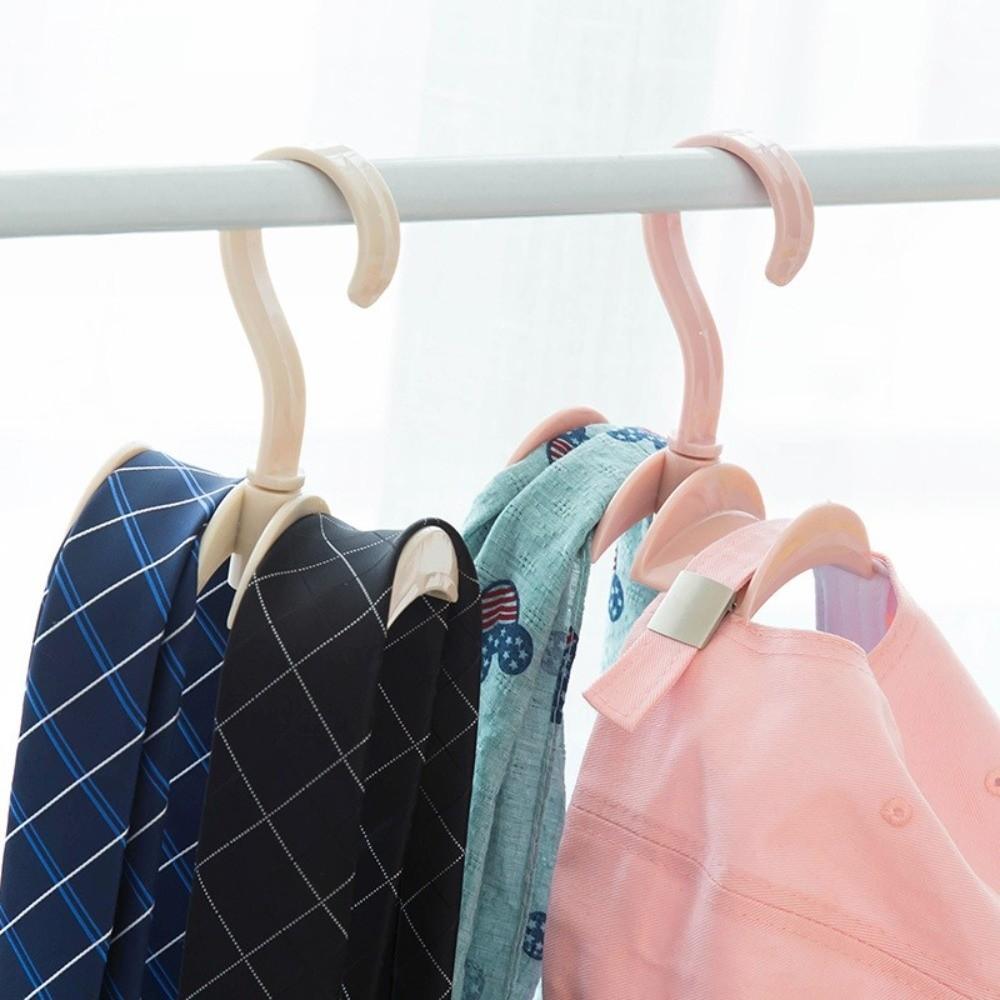 Wall Mounted Arched Hanger 360° Rotatable Purse Hanger Belt Rack Home Organization