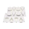 Silicone Mousse Cake Mold, 3D Bakeware DIY Mold, 8-Cavity Small Cheese Cake Mold