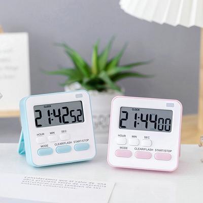 With Flashing Light Timer Cooking Kitchen Sport Study Alarm Clock Big Digits