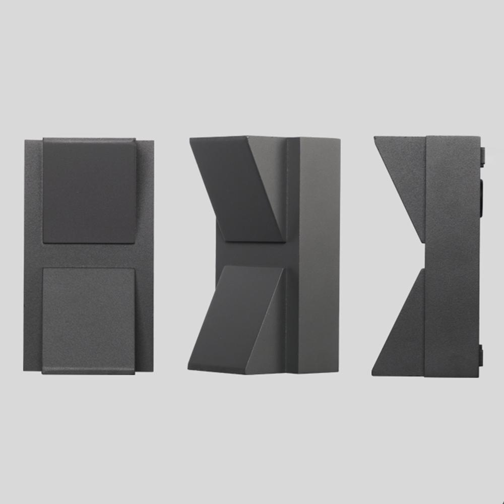 Modern LED Outdoor Waterproof Wall Lamp 3W 6W COB Indoor Home Lighting Porch Garden Lamp Aluminum Sconce AC85-265V Wall Light