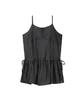 Mellotoli Wrinkle String Sleeveless Dress (3 Colors)