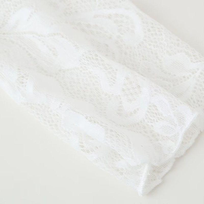 Kaslead New Arrival Women's Clothing Fashion Style Lace Cardigan Long Sleeves Tops Casual Pants Suit