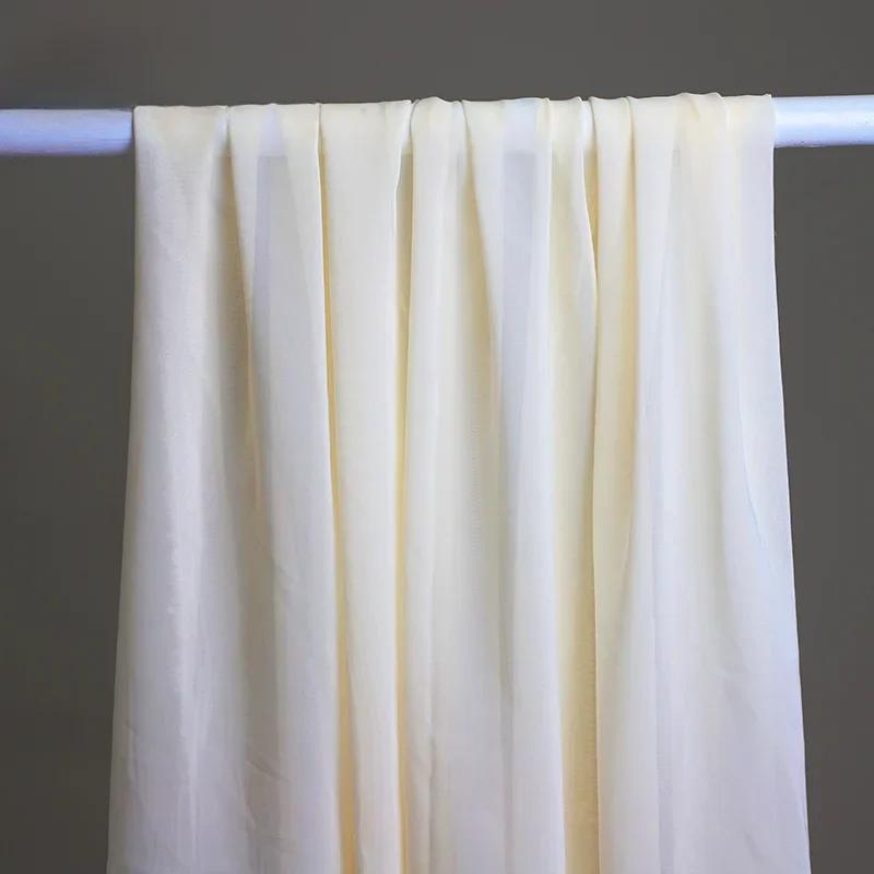 100x150cm Chiffon Fabric Clothing Wedding Decoration Avocado Green Sage Mint Yarn Layout Gauze DIY Home Deco Dress Material