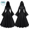 Gothic renesanční hallowenské cosplay šaty plus size