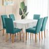 Wasserdichter, elastischer Jacquard-Stuhlbezug für Esszimmer, Stuhlhussen für Stühle, Küche, Hochzeit, Hotel, Bankett, Schutzsitz