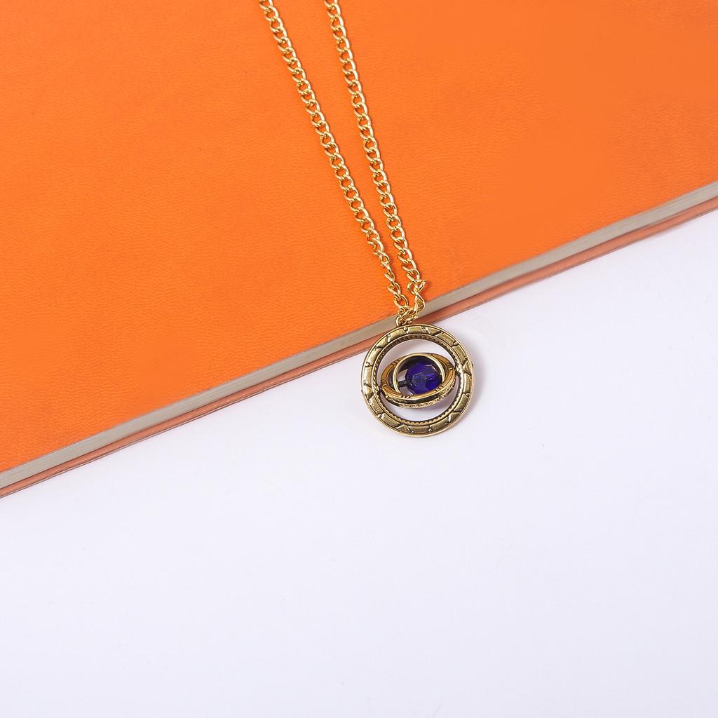League Of Legends Hextech Crystal Necklace With Rotatable Pendant For Cosplay And Collection