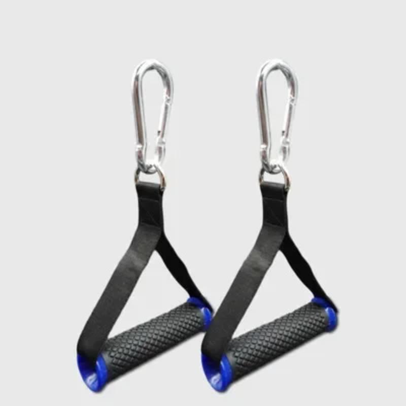 Multifunction Gym Resistance Bands Handles Anti-slip Grip Strong Nylon Webbing Fitness Grip Puller Handle Gantry Accessories