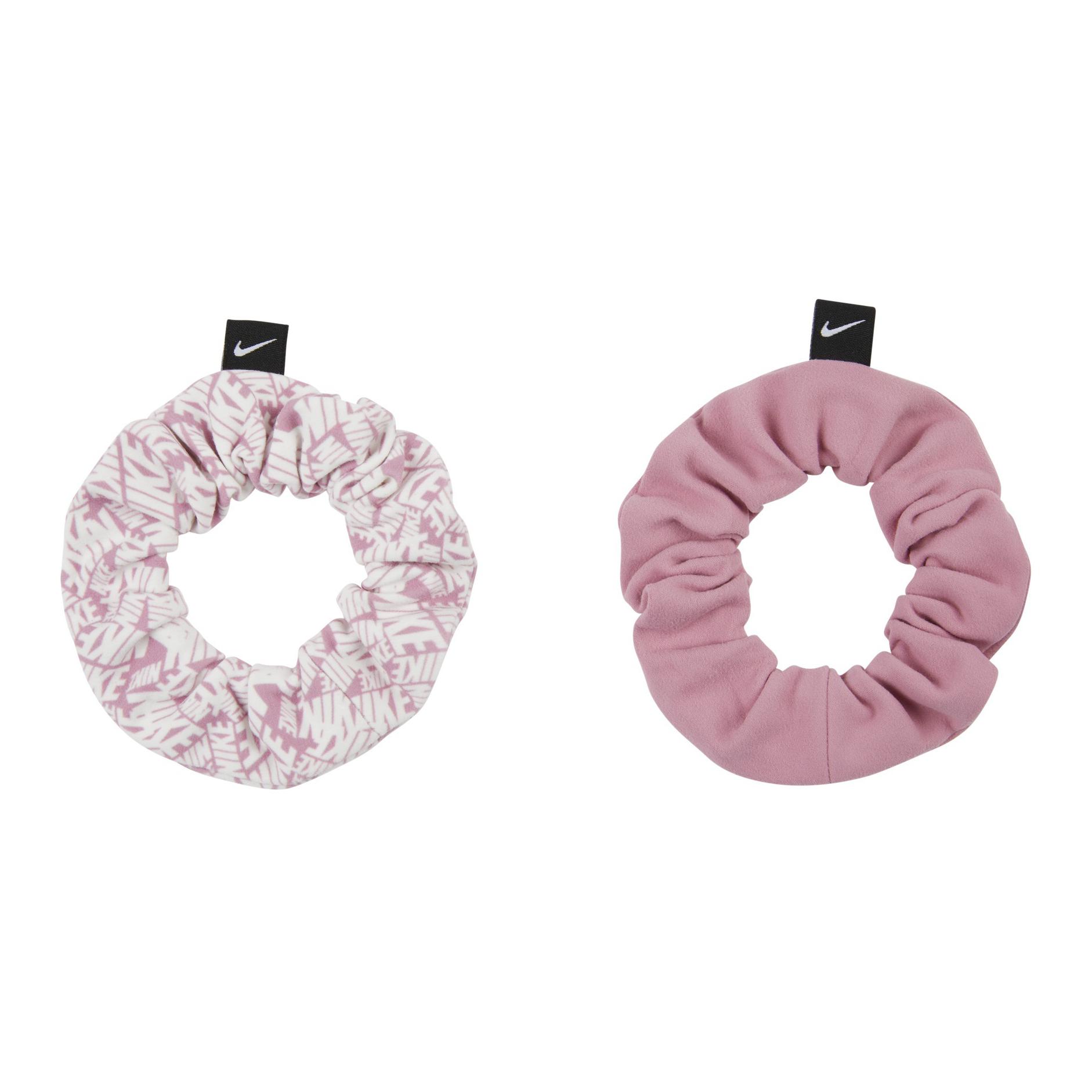 Nike Polyester, Elastane, Elastodiene Hair Tie Unisex Pink IB0376 F