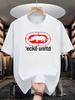 New Summer Luxury Mens Fashion Patterned Tshirt Round Neck Casual Trendy Y2k Highend Highquality Fitness Sports Tshirt