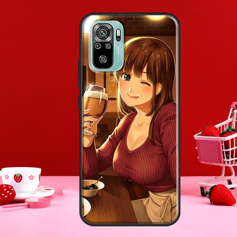 Anime Domestic Na Kanojo For Redmi Note 10 Pro Case For Redmi Note 11 Pro Note 8 9 Pro 9S 10S 11S 9C 9A 9T Cover