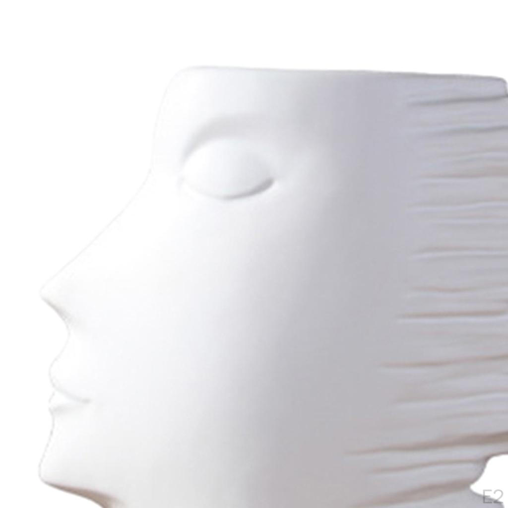 Ceramic Modern Arts Vases Minimalist Abstract Human Statue Flowers Vase Decoration Indoor Pot er for