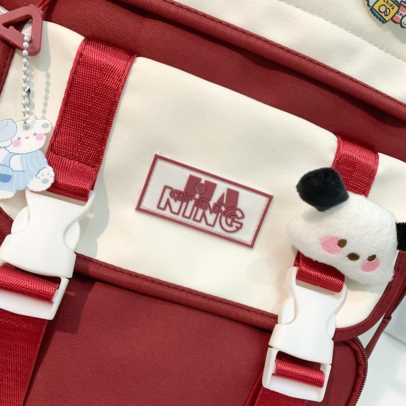 Junior School Bag Women's Large Capacity Lightweight Backpack