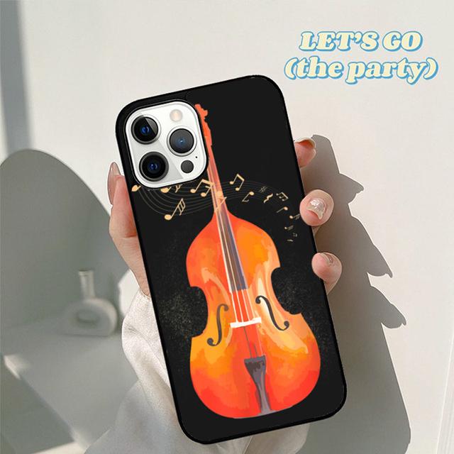 Autumu Guitar Music Phone Case Cover for iPhone 17 Air 16 16e 15 12 11 13 14 Pro Max Apple Plus Coque