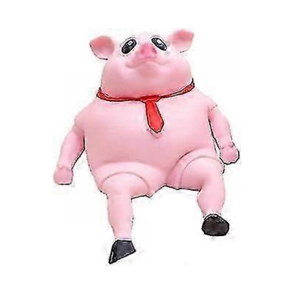 Decompress and Stretch Stress Pig Squeeze Piggy Toy Stress Relief Funny Animals Toy Birthday Gift for Boys Girls Tw