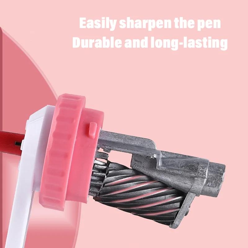 Astronaut Cartoon Pencil Sharpener Hand Manual Sharpener Kawaii School Supplies Cute Stationery Back To School Students Gift