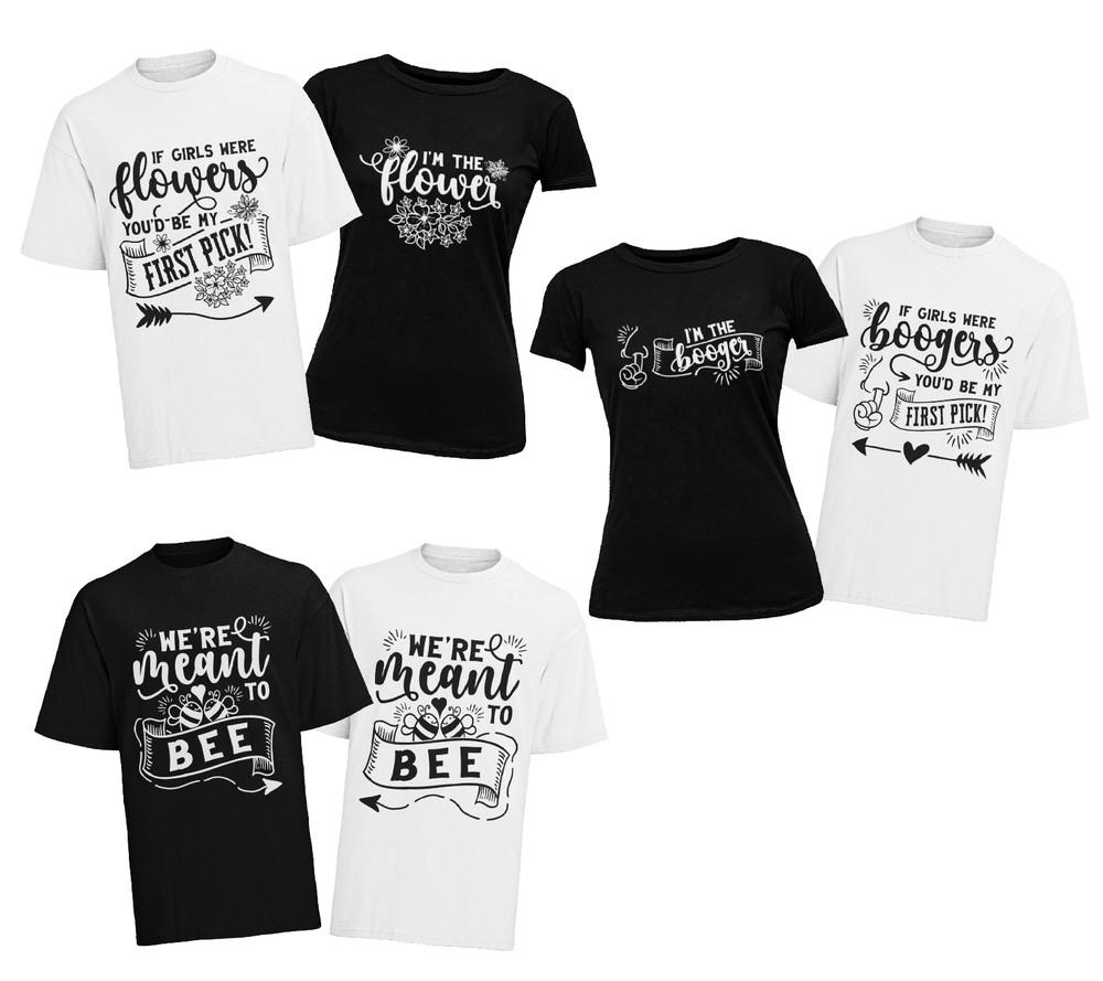 

Funny Partner Shirts Couple T-Shirt Valentines Day Gift Cotton S-XXXL 2XL