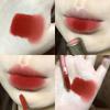 Dark Red Velvet Matte Lipstick Waterproof Long Lasting Matte Lip Glaze Lipgloss Non-Stick Cup Makeup Lip Tint Cosmetic Makeup