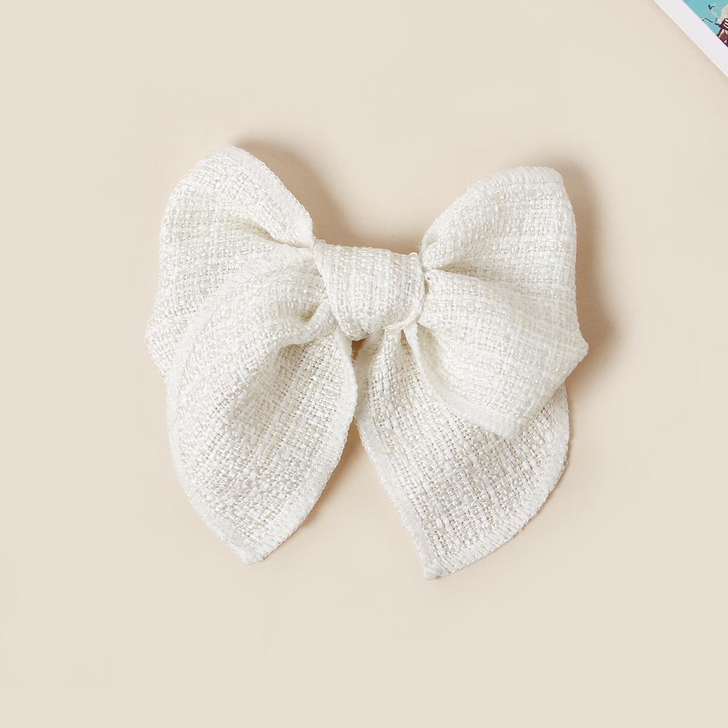 New Children's Hair Accessories Dovetail Bow Hairpin baby Bangs Side Top Clip Headwear Girls Kids Hair Accessories