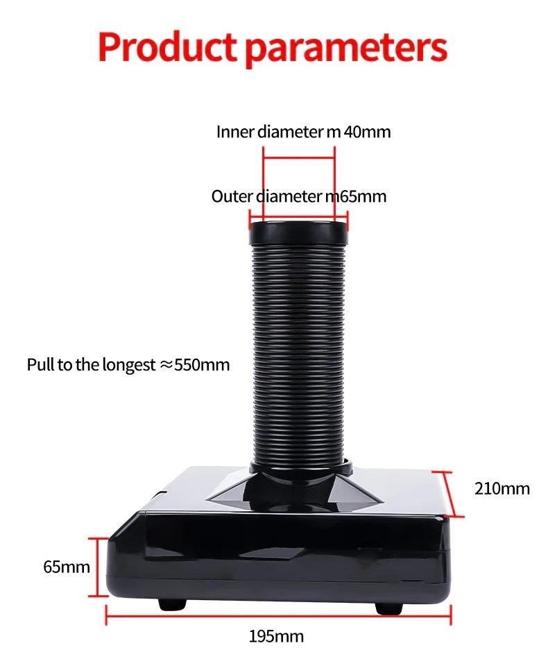 60W Laser Smoke Absorber Filter Metal Welding Fume Extractor Purifying Smoke for Laser Engraver Cutting Wood Burning 3D Printer