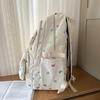 Cartoon Print Student Schoolbag Women's Large Capacity Backpack