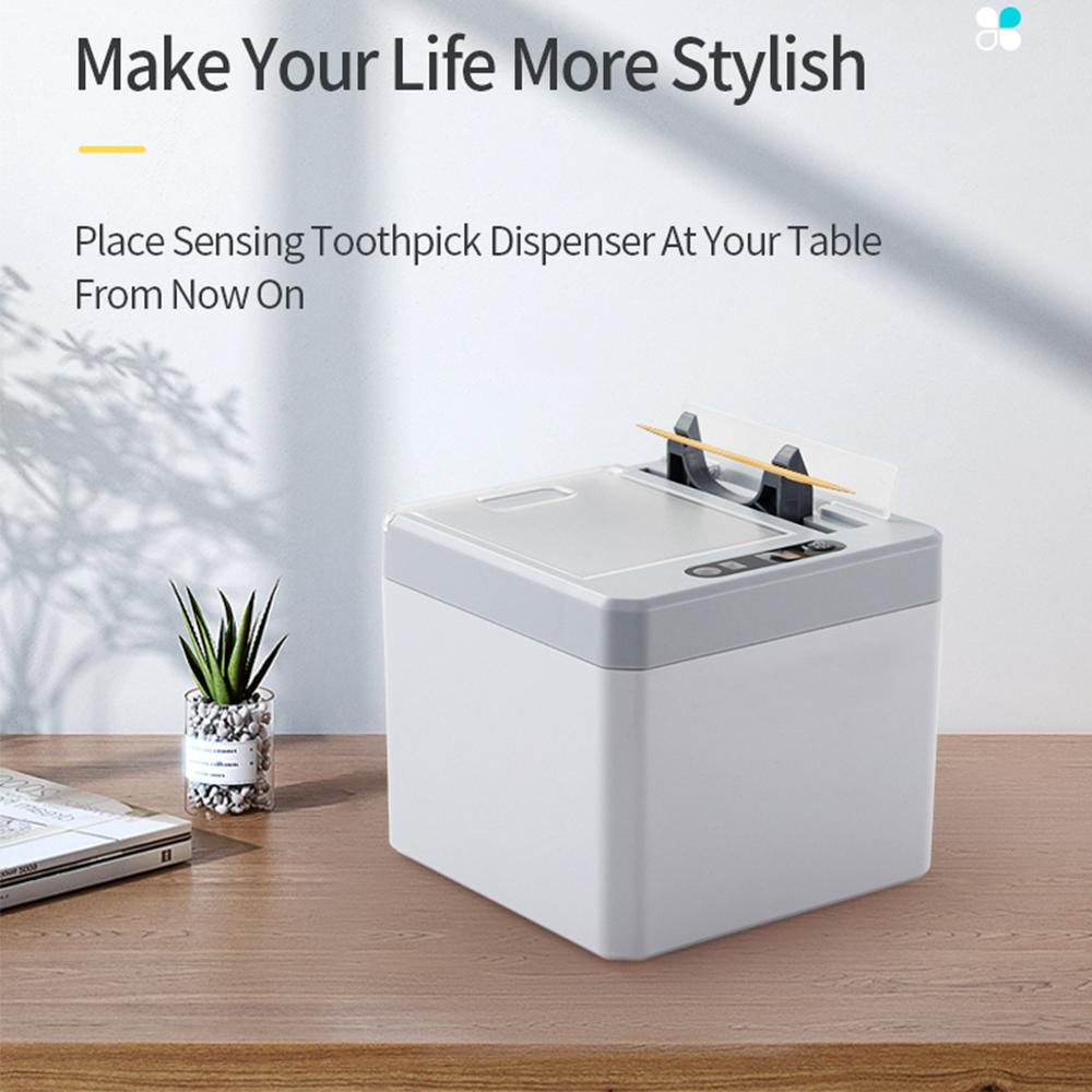 Sensor Toothpick Box Automatic Intelligent Infrared Electric Pop-Up Container