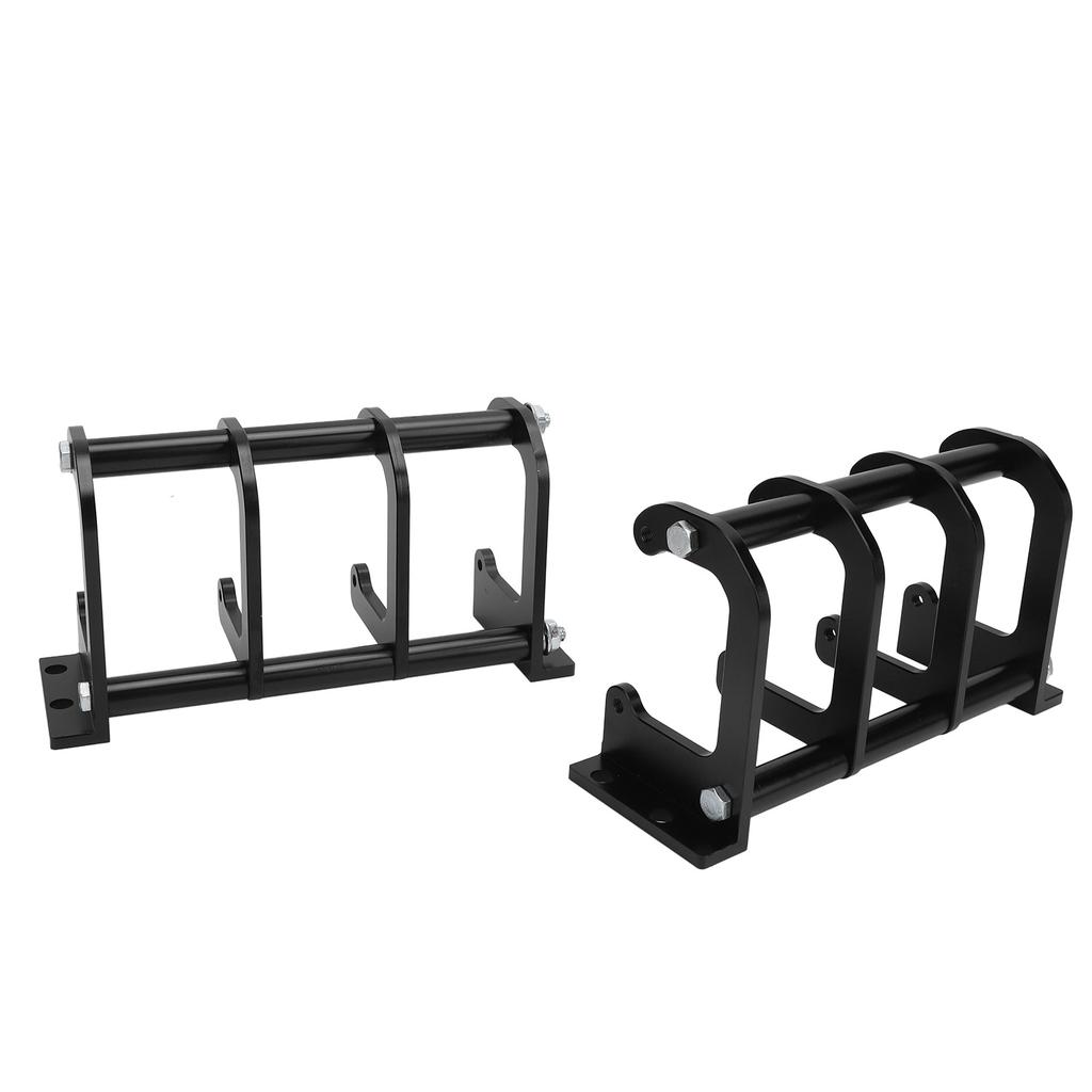 Coil Relocation Brackets Remote Mount 551562 Replacement for LS Swap Truck LQ4 LQ9 Black