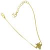 7bis [P5853] - Handmade 'Origami' (zebra) Gold Bracelet - 17x10 Mm