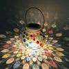 LED Solar Glass Bottle Jar Lamp Outdoor Pendant Solar Night Light Table Light for Garden Party Camping Terrace Yard Home Decor