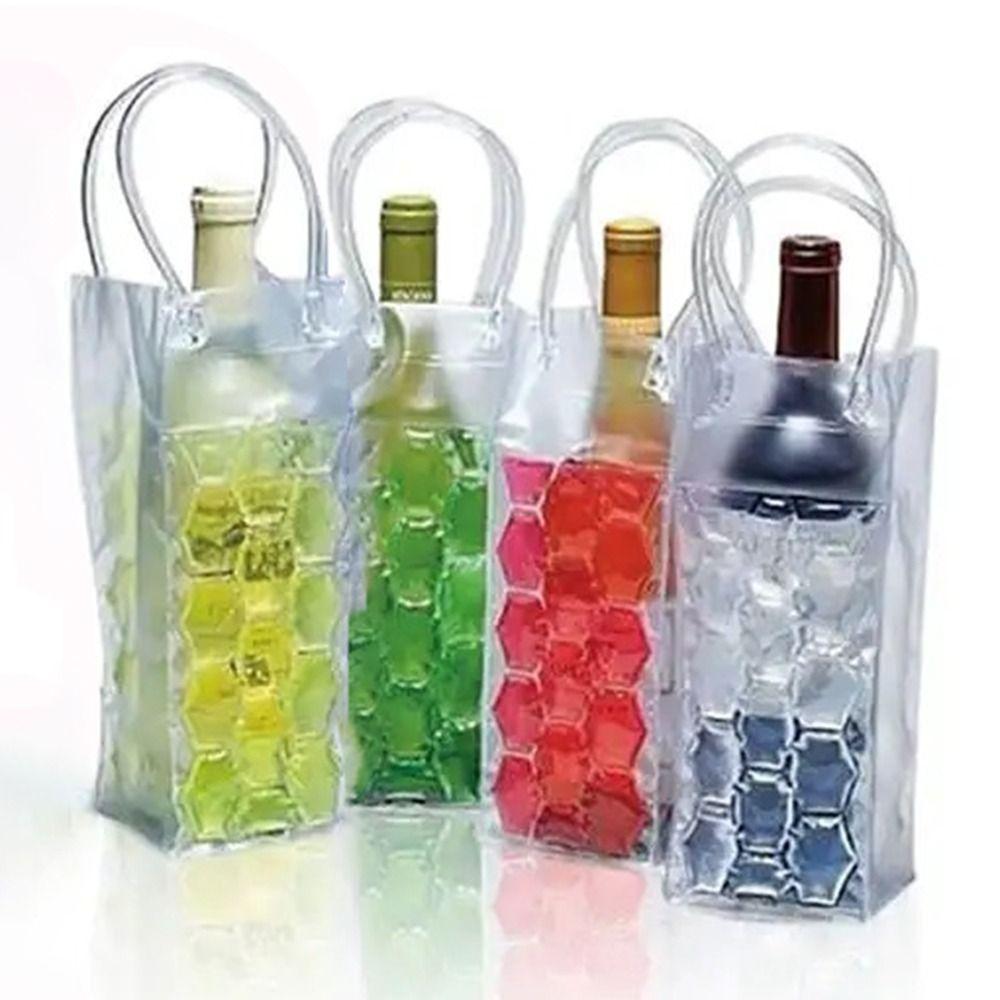 Isolierte Weinflaschenkühltasche Tragbare Rotwein-Handtasche Bier-Eiskühltasche Picknick