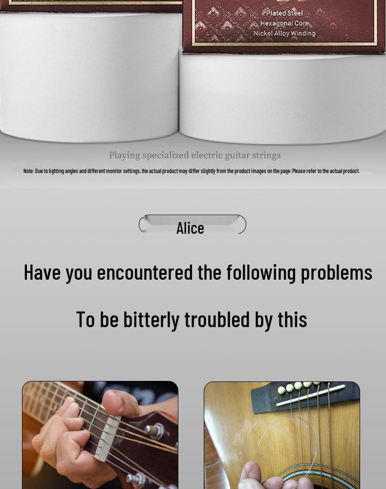 Alice AWR58 King Electric Guitar Strings – Full Set & Singles