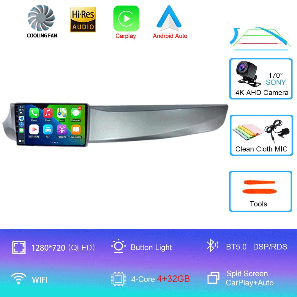 

Автомобиль Android14 для Alfa Romeo Giulietta 2010-2014, авто радио, стерео мультимедийный плеер, GPS-навигация, Carplay QLED BT, без 2din