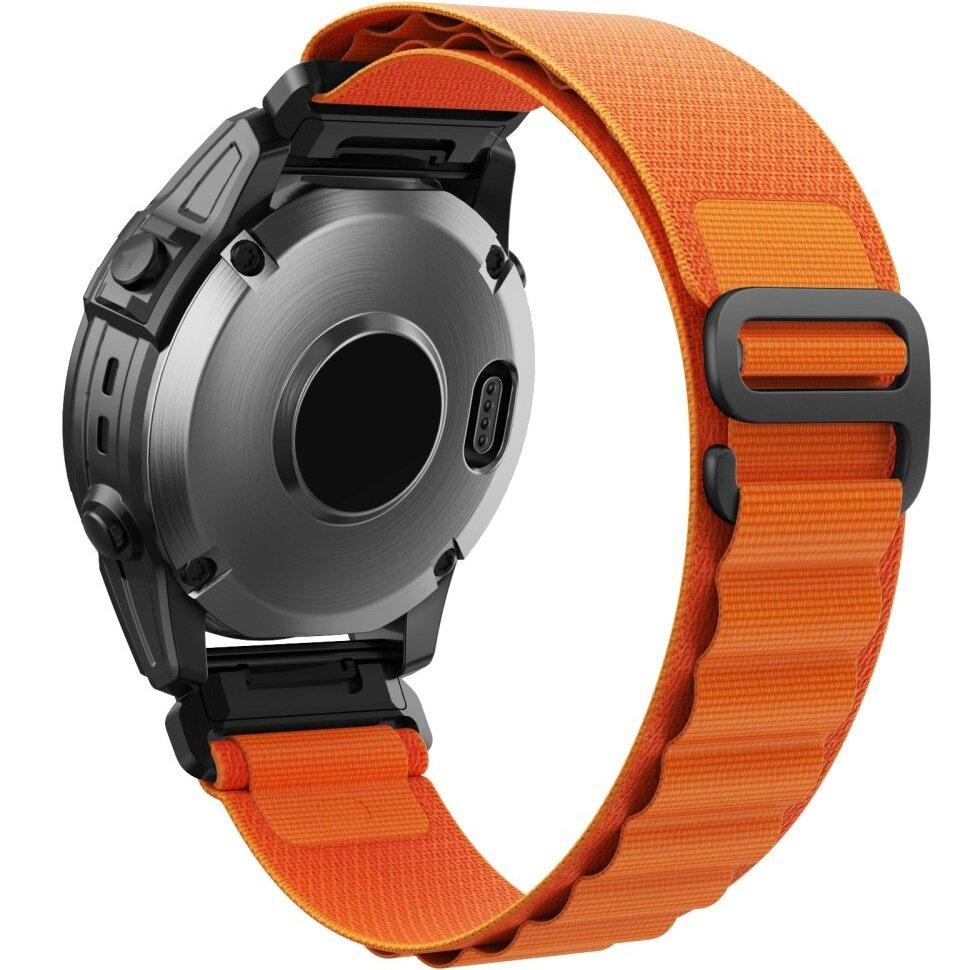 Quickfit Nylon Strap for Garmin 22mm, Orange