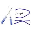 1set Soft Plush Strips For Dyson V6 V7 V8 V10 V11 Vacuum Cleaner Soft Plush Strips With Axles And Rollers And Screwdriver