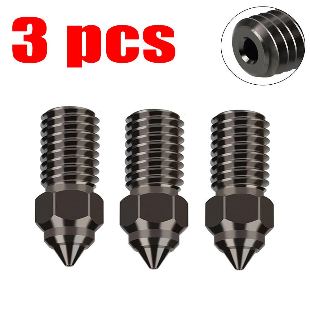 Nozzle For ELEGOO Neptune 4 Nozzle For Elegoo Neptune 4 Pro Nozzles Brass Stainless Steel Hardened 0.2 0.4 0.6 0.8 1.0mm