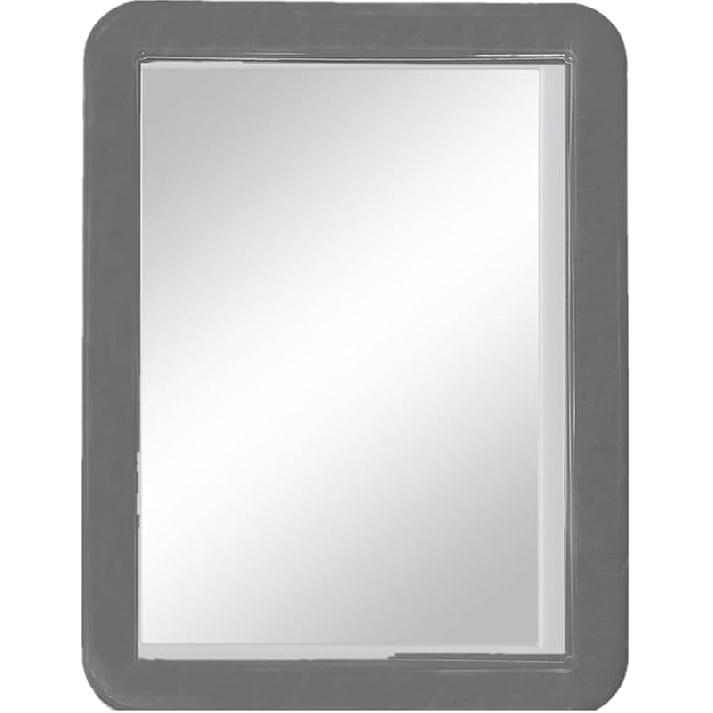 Magnetic Locker Mirror,5" x 7" Small Mirrors School Locker, Bathroom, Household Refrigerator, Locker Accessory, Office Cabinets, and Home (Black)